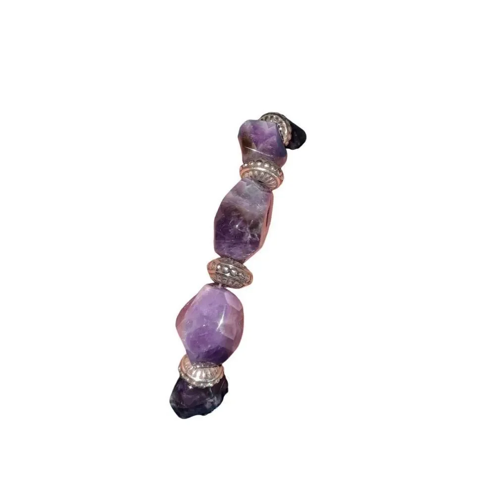 Natural Amethyst Bracelet